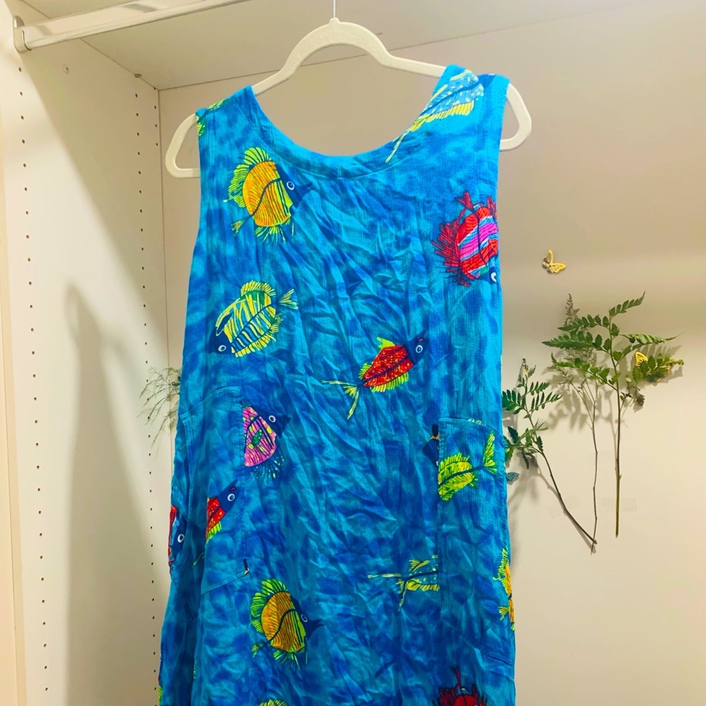XL womens fish sundress!